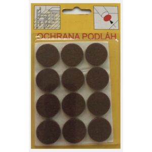 Ochrana podlah filcová 21mm, hnědá