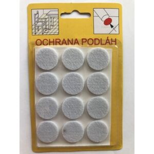 Ochrana podlah filcová 21mm, bílá