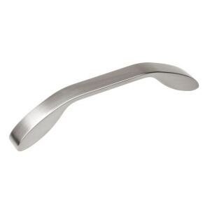 Úchytka - oblouček, nikl jemně broušený, rozteč 128mm