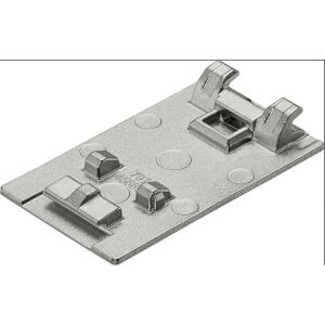 Blum miska CRISTALLO na sklo, k nalepení, pravoúhlá, matný nikl