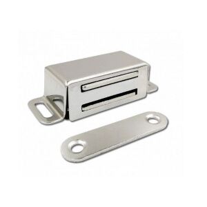 Magnet nábytkový hranatý, nerez