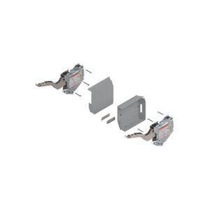 Výklop AVENTOS HK-S Blumotion s krytkou, Zdvihač C střední, bílá