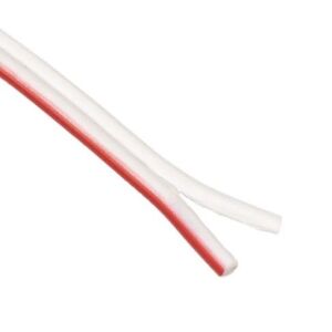 LED kabel bílý 2x0,35mm