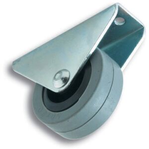 Kolečko nábytkové 50mm pevné, šedé