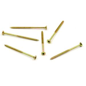 Vrut do dřeva, zápustná hlava, TORX 3,0 x 50/30, zinek žlutý
