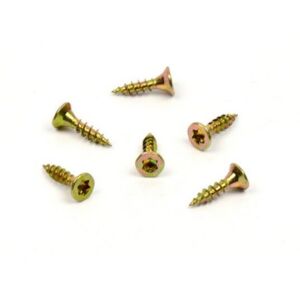 Vrut do dřeva, zápustná hlava, TORX 3,5 x 15, zinek žlutý