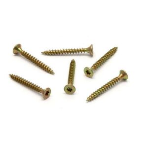 Vrut do dřeva, zápustná hlava, TORX 3,5 x 35, zinek žlutý
