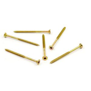 Vrut do dřeva, zápustná hlava, TORX 4,0 x 55/36, zinek žlutý