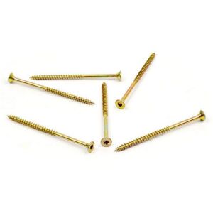 Vrut do dřeva, zápustná hlava, TORX 4,0 x 90/50, zinek žlutý