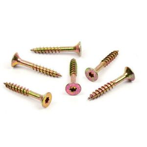 Vrut do dřeva, zápustná hlava, TORX 4,5 x 35/24, zinek žlutý