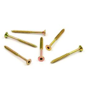 Vrut do dřeva, zápustná hlava, TORX 4,5 x 50/30, zinek žlutý