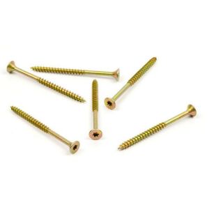 Vrut do dřeva, zápustná hlaval, TORX 5,0 x 70/42, zinek žlutý