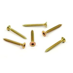 Vrut do dřeva, zápustná hlava, TORX 6,0 x 45, zinek žlutý