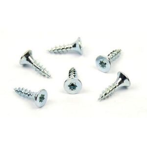 Vrut do dřeva, zápustná hlava, TORX 3,0 x 16, zinek bílý