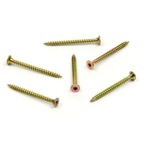 Vrut do dřeva, zápustná hlava, TORX 3,0 x 30, zinek žlutý