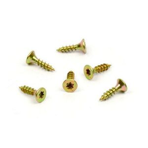 Vrut do dřeva, zápustná hlava, TORX 4,0 x 16, zinek žlutý