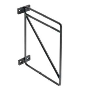 Držák police ROD, 21x17cm, černá matná