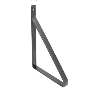 Držák police GINO, 30x22 cm, černá matná