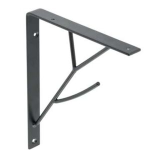 Držák police TREE, 20x17 cm, černá matná