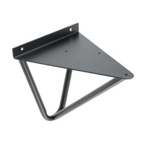 Držák police WIRE, 20x18 cm, černá matná