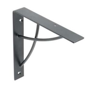 Držák police NEO, 18x18 cm, černá matná