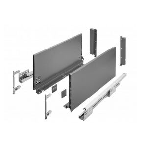 Výsuv AXISPRO 500 mm antracit – extra vysoká, H199