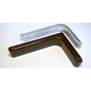 Nástěnná konzole 185mm, hnědá