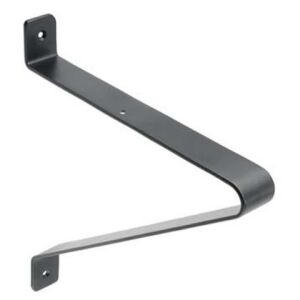 Držák police GALA, 25x22 cm, černá matná