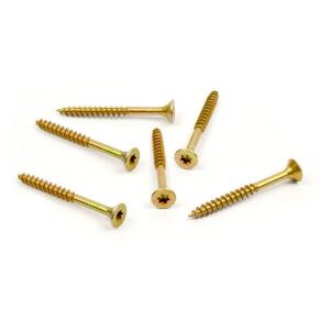 Vrut do dřeva, zápustná hlava, TORX 6,0 x 60/36, zinek žlutý