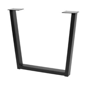 Stolová podnož Industria lichoběžník 710 černá