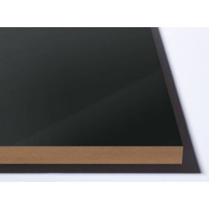 PET laminovaná MDF deska Kronospan 0190 HG/BS Feelness Vysoký lesk (Černá) 18,3/2800/1220