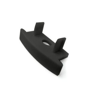 LED koncovka profilu IN65 k zafrézování, černá