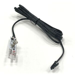 Vypínač/stmívač do profilu pro LED pásku 8mm s konektory BCI + AMP