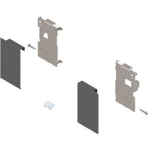 Blum LEGRABOX sada předních dílů/zifů pro vnitřní zásuvku M, Karbonově černá