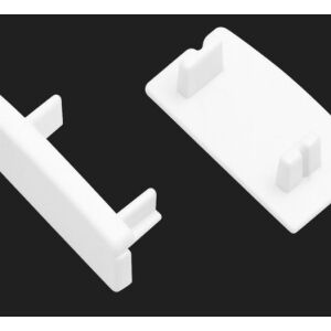 LED koncovka profilu LINE8 k přisazení, bílá