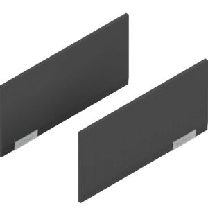 Výklop AVENTOS HKi , Sada krytek, pravá+levá, tm. Šedá