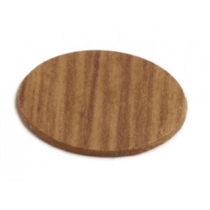 Krytka samolepící Dub tmavý - arch po 20ks