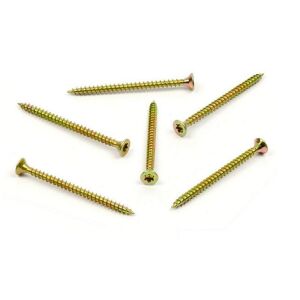 Vrut do dřeva, zápustná hlava, TORX 3,5 x 50, zinek žlutý