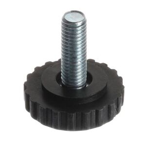 Nastavitelná noha, D30, M8x22, černá