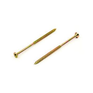 Vrut do dřeva, zápustná hlava, PZ 6,0 x 130/70, zinek žlutý