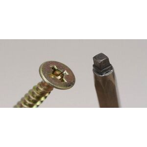 Vrut 3,5 x 40 zapuštěná hlava, UniQuadrex (Ešus 100ks)