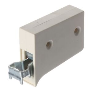 Závěsné kování na skříňky, oboustranné řešení, bílá