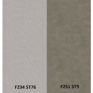 Zádový panel (zástěna) Egger F234 ST76 Břidlice Scivaro světle šedá/ F251 ST9 Kámen Gavi Taupe, 4100x640x9,2