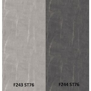 Zádový panel (zástěna) Egger F243 ST76 Mramor Candela světle šedý / F244 ST76 Mramor Candela antracitový, 4100x640x9,2