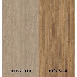 Zádový panel (zástěna) Egger H1357 ST10 Dub Spree šedobéžový/ H197 ST10 Dřevo Vintage přírodní, 4100x640x9,2