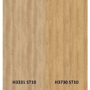 Zádový panel (zástěna) Egger H3331 ST10 Dub Nebraska přírodní / H3730 ST10 Hickory přírodní, 4100x640x9,2