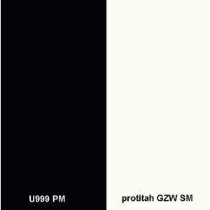 Zádový panel (zástěna) Egger U999 PM Černá / Protitahový průhledný papír SM, 4100x640x9,2