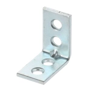 Úhelník 25x25x15 mm, T2, bílý zinek