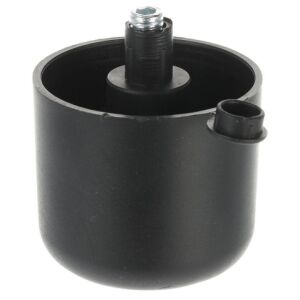 Nastavitelný kluzák D48/H42, černá