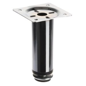 Noha nábytková kulatá, H100/D30, chrom